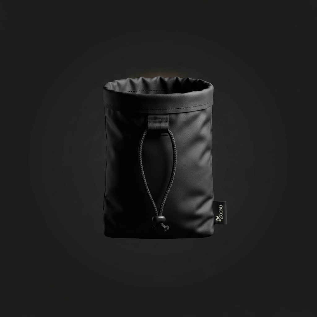 Chalk Bag - Handlaget kalkpose i canvas for buldring og klatring